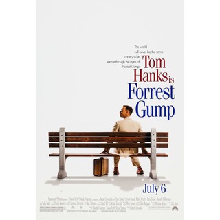 โปสเตอร์ หนัง ฟอร์เรสท์ กัมพ์ อัจฉริยะปัญญานิ่ม Forrest Gump 1994 Poster รูปภาพ ภาพติดผนัง โปสเตอร์ภาพพิมพ์ Movie Poster