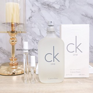 CK One Eau De Toilette✨ น้ำหอมแท้แบ่งขาย