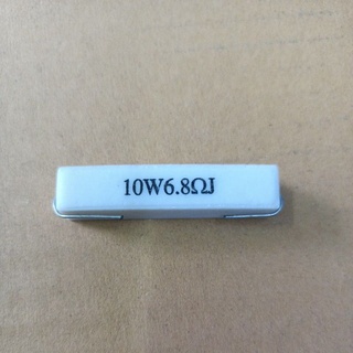 900668 R 6.8 โอห์ม 10W 1 ตัว กระเบื้อง อา รีซิสเตอร์