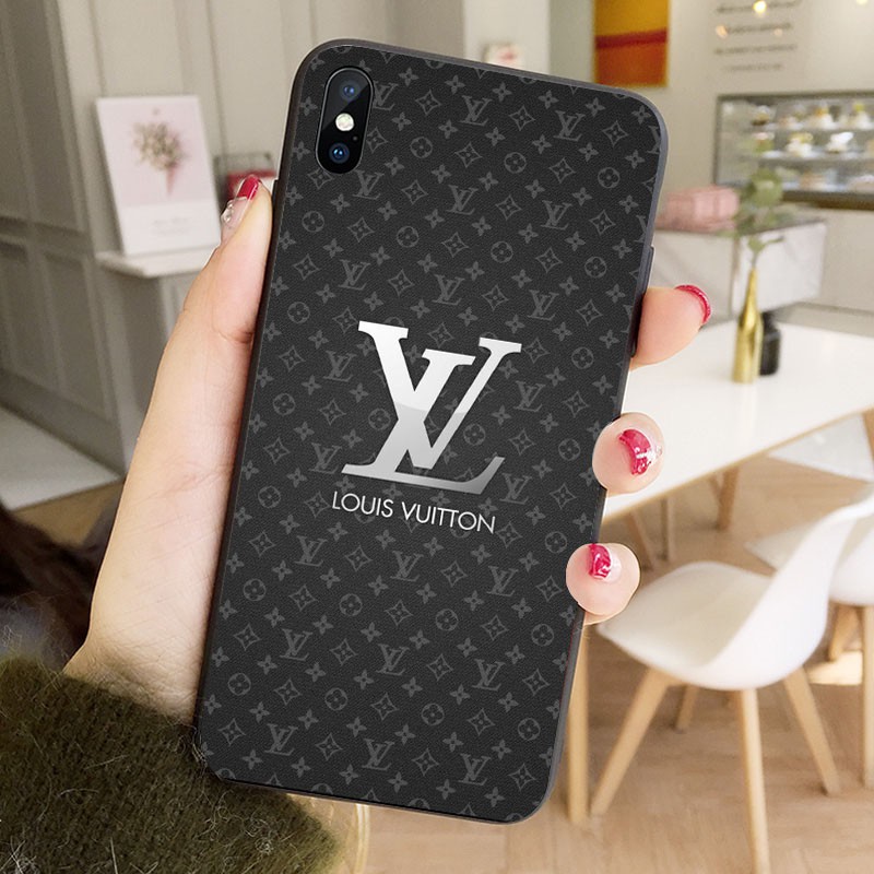 LUXURY TEMPERED GLASS CASE สําหรับ Iphone 6/7/8/X/Xs/Xr/XsMax 11/ 11pro / 11 pro max [LV/CN]