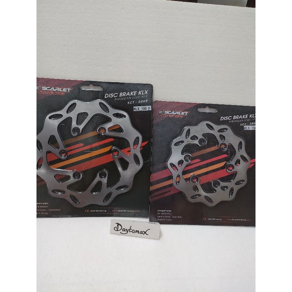 จาน/จานแดง/จานดิส 1 ชุดหน้าหลัง klx150 ไพลินมาตรฐาน