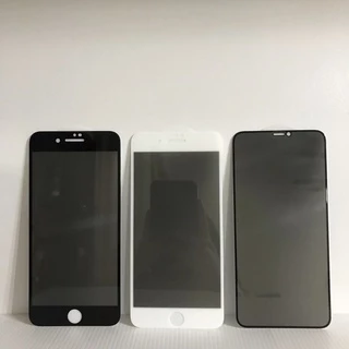 ฟิล์มกระจก เต็มจอ สำหรับiPhone กันมองกันเสือก 14PRO/1415 15pro 12 Pro Max SE 6/6S Plus/6 7 8 Plus X XR XS Max 11 Pro Max