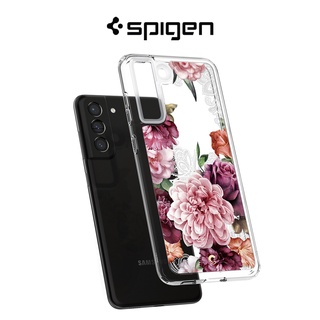 Ciel By CYRILL Galaxy S21 FE เคส Spigen Sub Brand Cecile Series เคสดอกกุหลาบ ป้องกันการตกกระแทก สีเหลือง