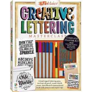 Art Maker Creative Lettering Masterclass Kit (portrait) (Art Maker) -- Bookหนังสือภาษาอังกฤษมือ1(New) ส่งจากไทย