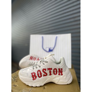 รองเท้าเกาหลีBOSTON  พื้นสูง 6CM รองเท้าบอสตัน รองเท้าผ้าใบสไตล์เกาหลี