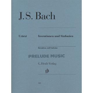 J.S.Bach Inventions and Sinfonias HN589