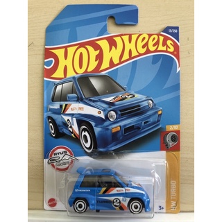 Hotwheels 85 Honda City Turbo2(F22)แพ็คยับรถสวยปกติ