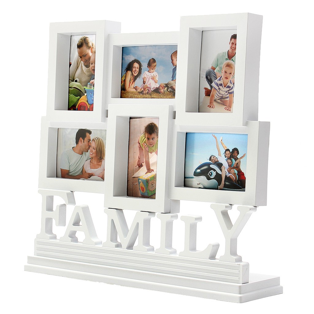 Hot Multi Photoframe Family Love Photo Frames Art Picture Wall Hanging Album Diy New L8vu Shopee Thailand