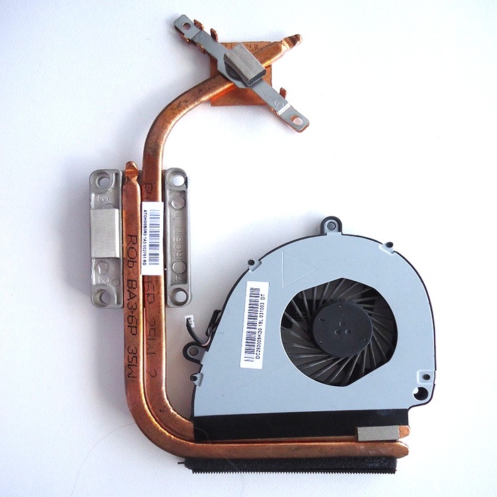 สําหรับฮีทซิงค์ Acer cooling aspire 5750 5750G V3-571 E1-531 E1-571G พัดลม CPU cooler AT0HI00B0R0 หม