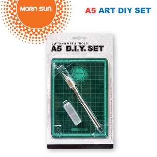 มีดคัตเตอร์ คัตเตอร์ +MAT DIY SET No.17103 แผ่นยางรองตัด คัตเตอร์ปากกา