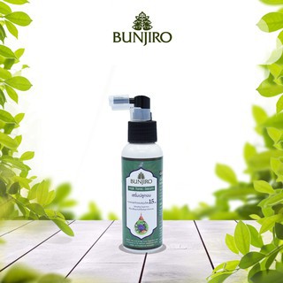 เซรั่ม BUNJIRO Hair Tonic Serum 100 ml. (บันจิโร่ สเปรย์สมุนไพรดีท๊อกซ์ เส้นผม รากผมและหนังศีรษะ)