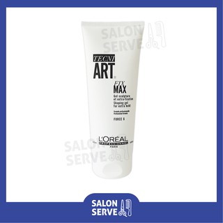 เจลใสจัดแต่งผม LOreal Tecni.Art Fix Max ลอรีอัล เทคนิ.อาร์ต ฟิกซ์ แม็กช์ 200ml ( Loreal )