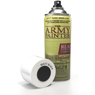 [Paint] The Army Painter Base Primers: Matt Black 400 ml สีสเปรย์ อะคริลิก