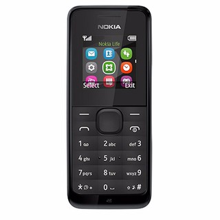 โทรศัพท์มือถือโนเกีย  ปุ่มกด NOKIA 105 (สีดำ) 3G/4G รุ่นใหม่  2020