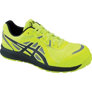 ASICS รองเท้าเซฟตี้ทรงสปอร์ต WinJob CP206 Hi-Vis (Flash Yellow × Black)