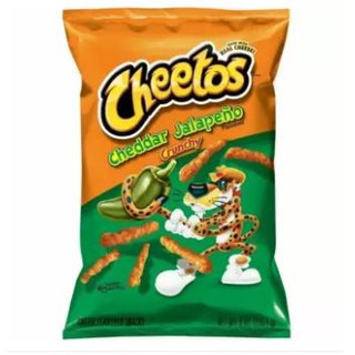 cheetos cheddar jalapeno crunchy 226.8 g