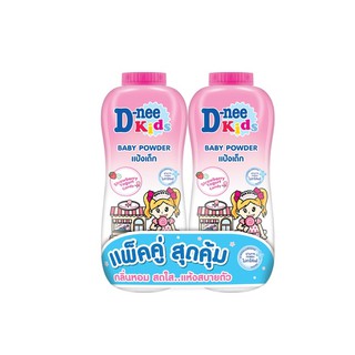 D-nee ดีนี่ คิดส์ แป้งเด็ก กลิ่น สตรอเบอร์รี่ โยเกิร์ต แคนดี…