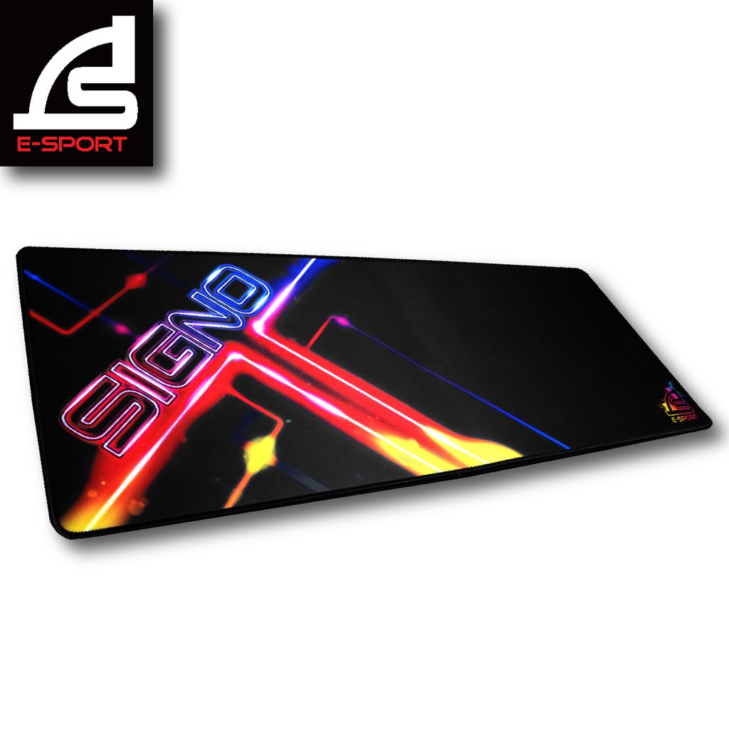 SIGNO E-Sport NEONER-2 Gaming Mouse Mat รุ่น MT-326 (Speed Edition) (แผ่นรองเมาส์ เกมส์มิ่ง)