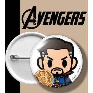 เข็มกลัด การ์ตูน อเวนเจอร์ส อินฟินิตี้วอร์ส BADGE AVENGERS INFINITY WARS AVENGER 3 DOCTOR STRANGE หมอแปลกดอกเตอร์สเตรนจ์