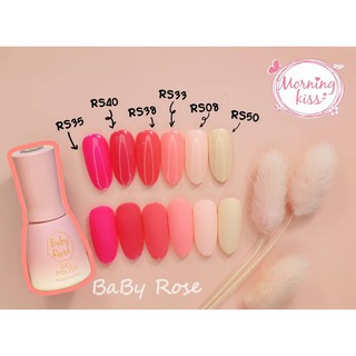 สีเจล สีทาเล็บเจล Baby Rose Morning Kiss ยาทาเล็บเจล สีเจลทาเล็บ เซตทำเล็บเจล อุปกรณ์ทำเล็บเจล สีเจลเพ้นท์เล็บ ยาทาเล็บ