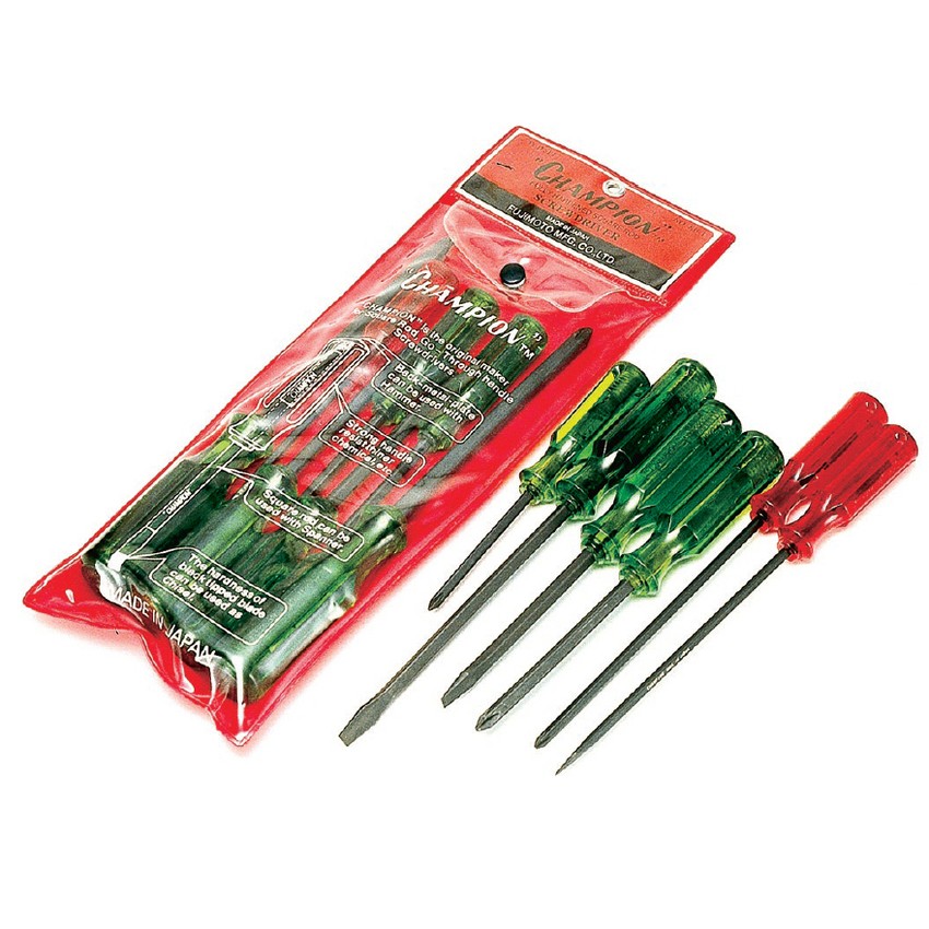 Champion ชุดไขควงปากแบนปากแฉก (7 ตัวชุด) รุ่น KB3 / KB3 ( Screwdriver