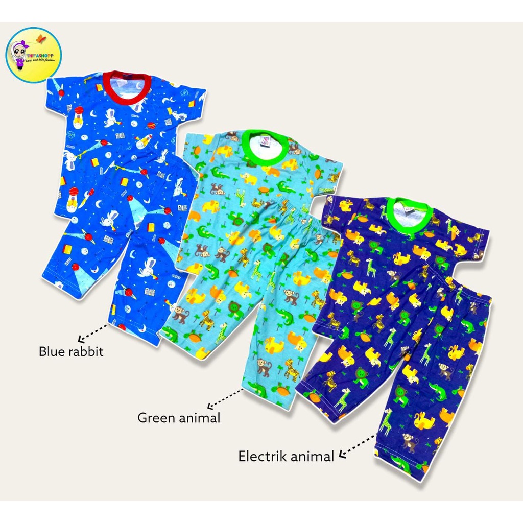 0-6M (เลือก Motif) BABY PAJAMAS) โดย QKIDS