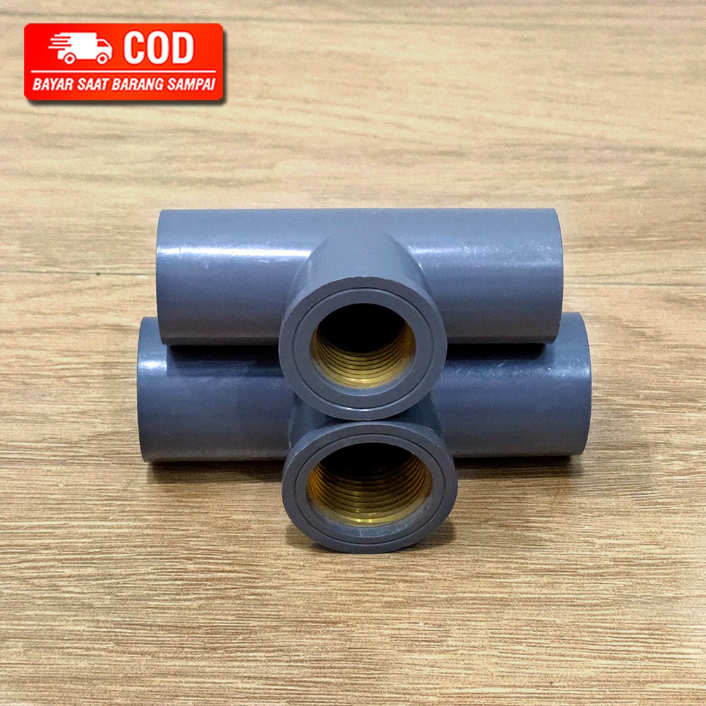 RUCIKA AW 1/2 INCH 3/4 INCH BRASS เสื้อยืดวิ่งภายใน