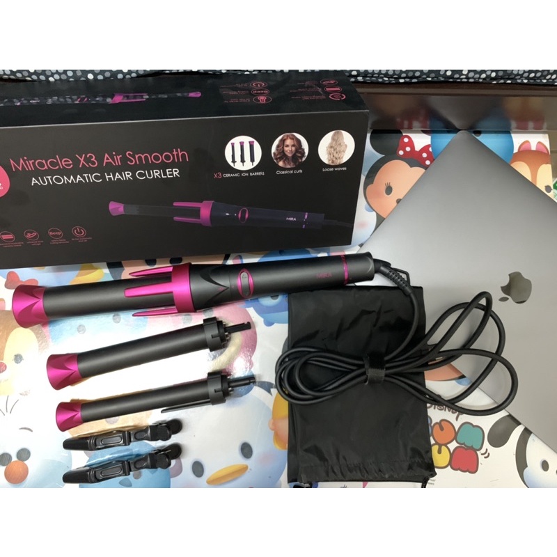 เครื่องม้วนผมรุ่นโปร 3 แกน Mira Thailand kaaa