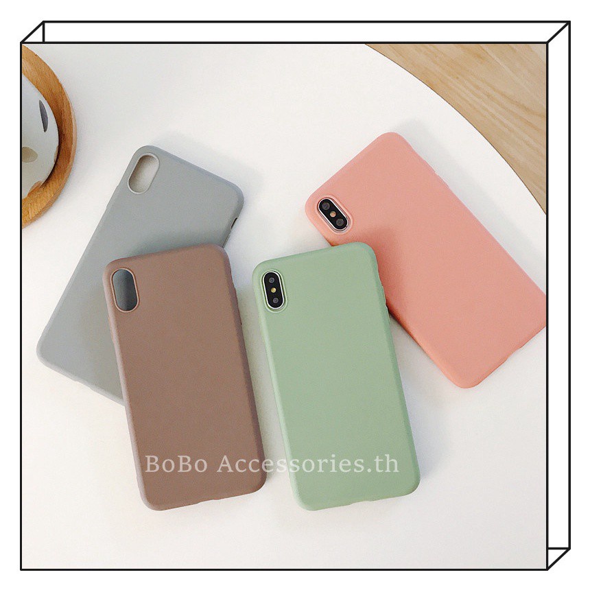 Vivo V2111 V2110 V2066 1920 1606 V2022 V2036 V19 1724 1806 V2040 1808 เคสโทรศัพท์ Macaron สี Soft TP