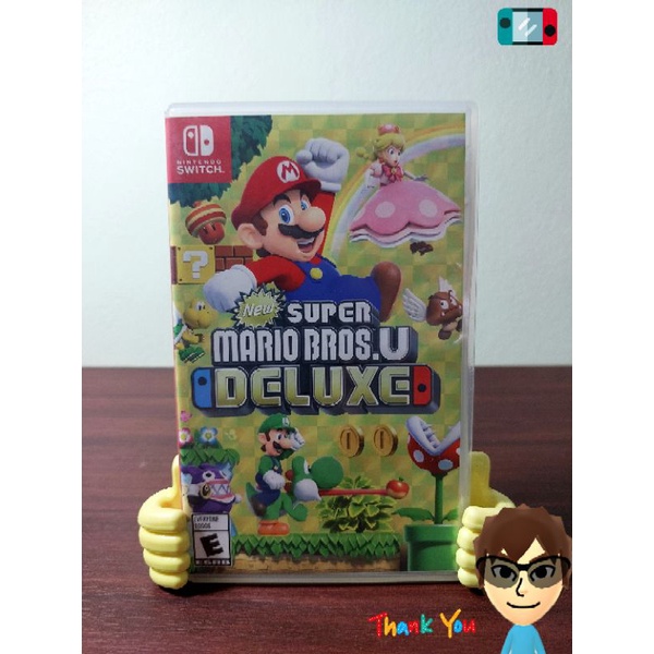 แผ่นเกมส์ New Super Mario Bros.U Deluxe(มือสอง)/Nintendo Switch[ปกus]