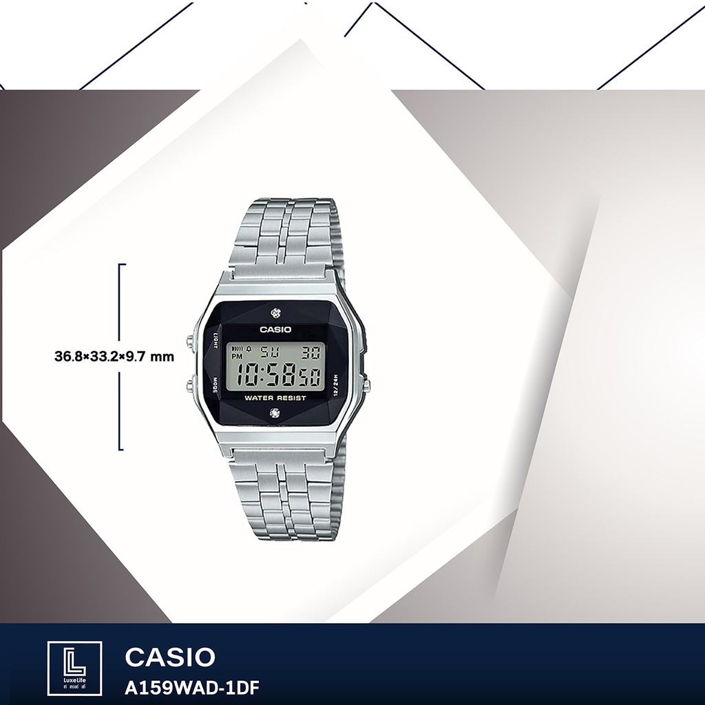 casio รุ่น A159WAD-1DF