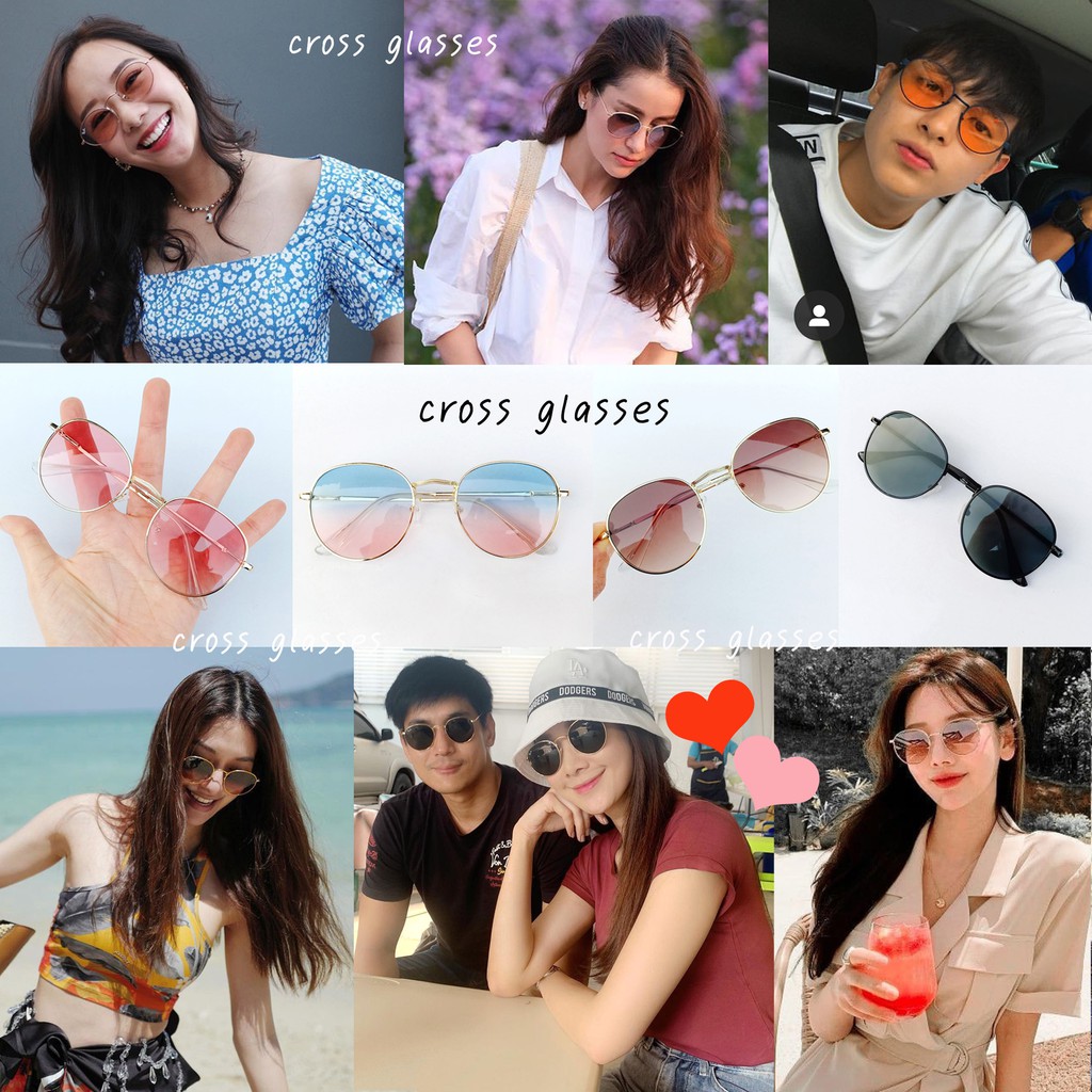 แว่นกันแดดทรงหยดน้ำ คุณภาพดี UV400 ดีไซน์สวย สไตล์แฟชันเกาหลี รหัส SGUV18