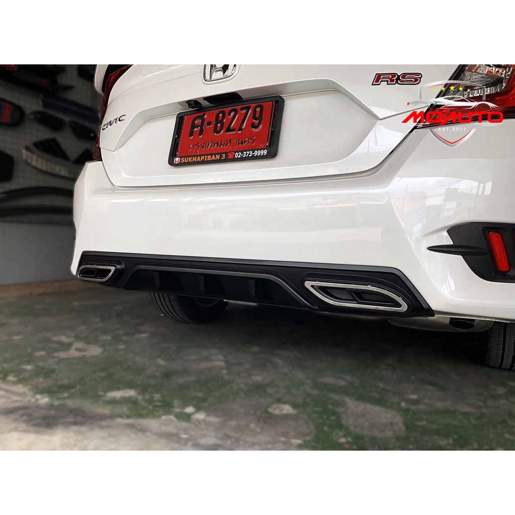 Diffuser ทรง C-Class ดำด้าน CIVIC FC 2016-2021