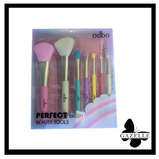 ODBO perfect brush beauty tools โอดีบีโอ เพอเฟค บลัช บิวตี้ ทูล สีพาสเทล