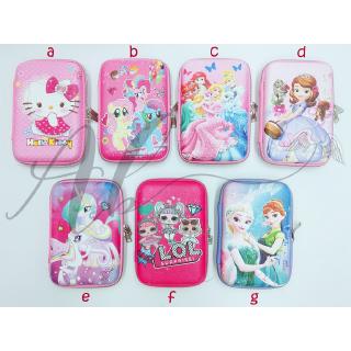 กระเป๋าดินสอ Eva ลาย Angel Baby Pony Frozen Sofia Girl (7 แบบ)