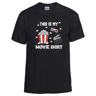 【100% cotton】เสื้อยืด ผ้าฝ้าย พิมพ์ลายภาพยนตร์ This Is My Movie สําหรับผู้ชาย