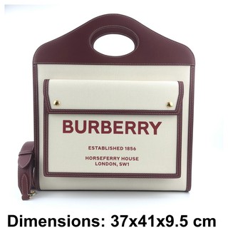 BURBERRY Pocket Bag ของแท้ 100% [ส่งฟรี]