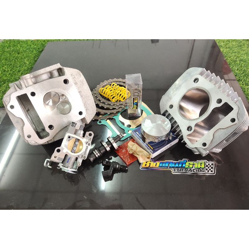 ชุดลูกไมตรอน X w125i วาฬ-LED /MSX ทุกปี ลูก56/57มิล พร้อมใส่ได้เลย เสื้อ-ลูก ใส่เวฟ125i LED-วาฬ /Msx