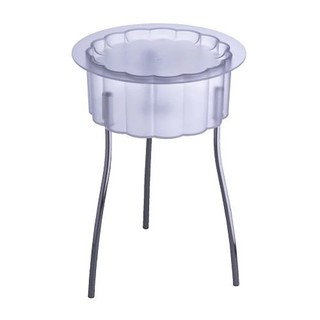 HATTENโต๊ะข้างโปร่งใส Side table,transparent 40 ซม.(ใส)