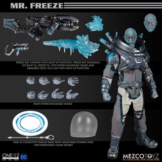 ของเล่นดีซี ฟิกเกอร์ DC Universe Mezco One:12 Collective Mr. Freeze Deluxe Edition