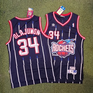 เสื้อบาส NBA Swingman งานปักHuston Rocket / 34 Olajuwon