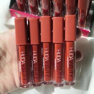 ลิปส้มอิฐ HUDA 1แท่งทาได้ถึง2โทน กันน้ำ🍑🍑🍊🍊