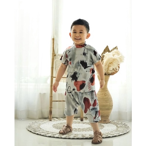 Murbey Riley Marlow Premium ชุดกางเกงขาสั้นเรยอน นุ่ม สบาย