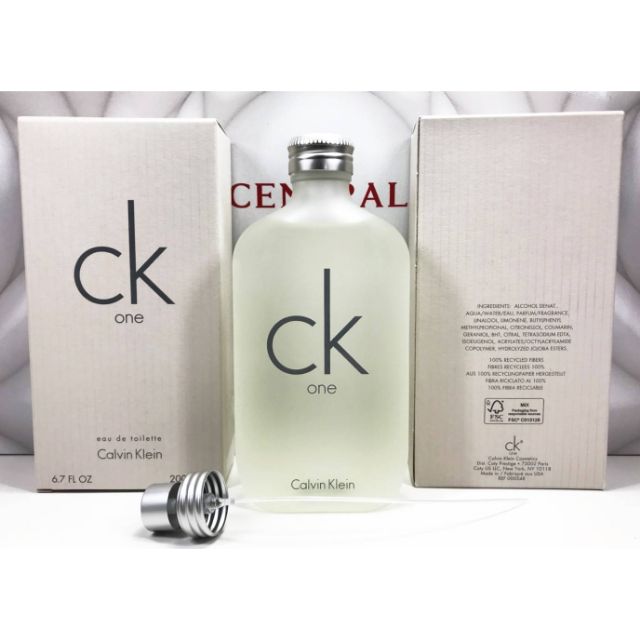 น้ำหอม Calvin Klein CK One EDT 200ml. กล่องจริง แท้💯%