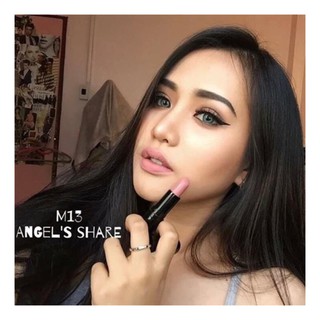 Lip Matte lipstick Melynn VELVET LIPSTICK M13 สีสุภาพ มีลินลิป ดีและถูก ทาปากติดแน่น ทนนาน