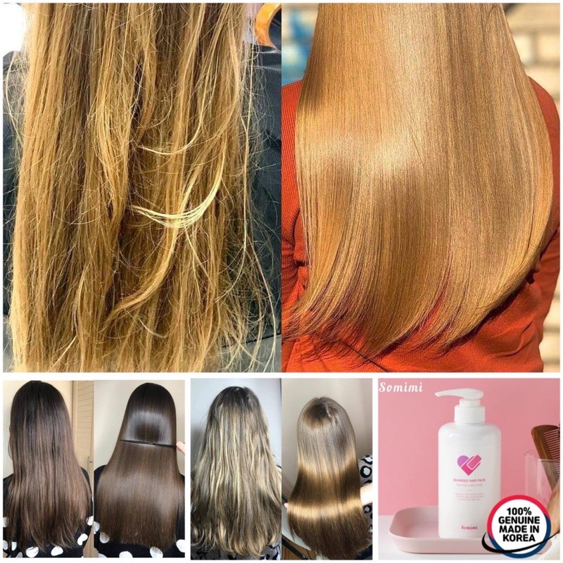 SOMIMI HAIR PACK - ครีมบำรุงผม แก้ปัญหาผมเสียจากการฟอก ยืด ย้อม ดัด ผม ...