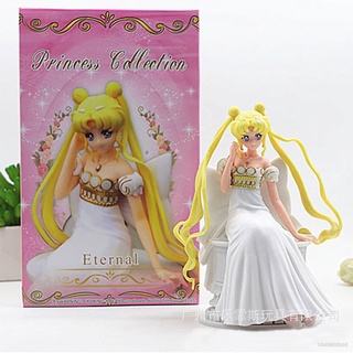 โมเดลตุ๊กตาฟิกเกอร์ เซเลอร์มูน Tsukino Usagi เหมาะกับของขวัญ ของเล่นสําหรับเด็ก