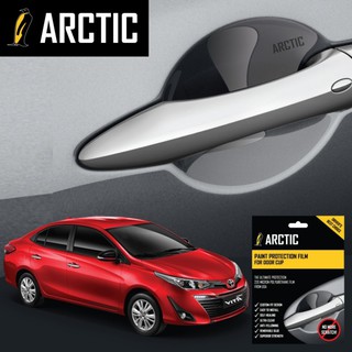 ARCTIC ฟิล์มกันรอยเบ้ามือจับรถ Toyota Yaris ativ 4 ประตู