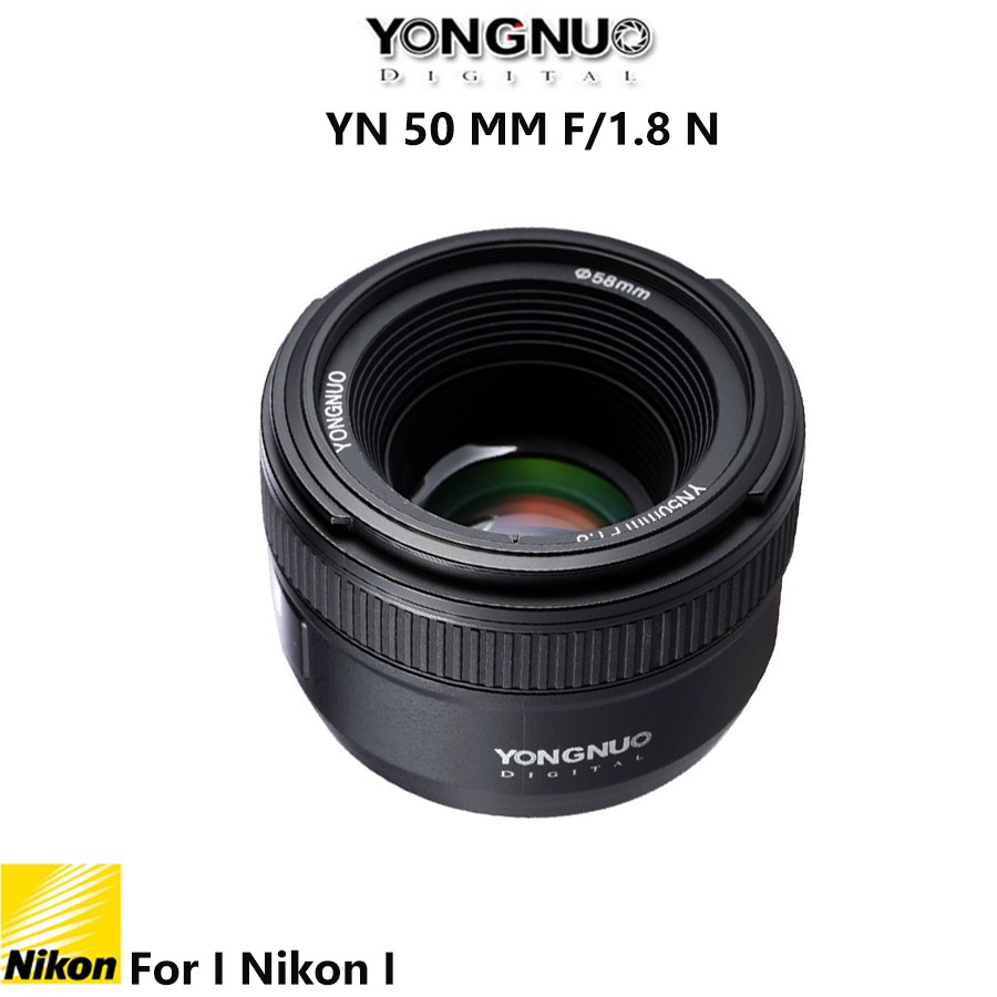 Yongnuo 50 MM F/1.8 N (For Nikon)