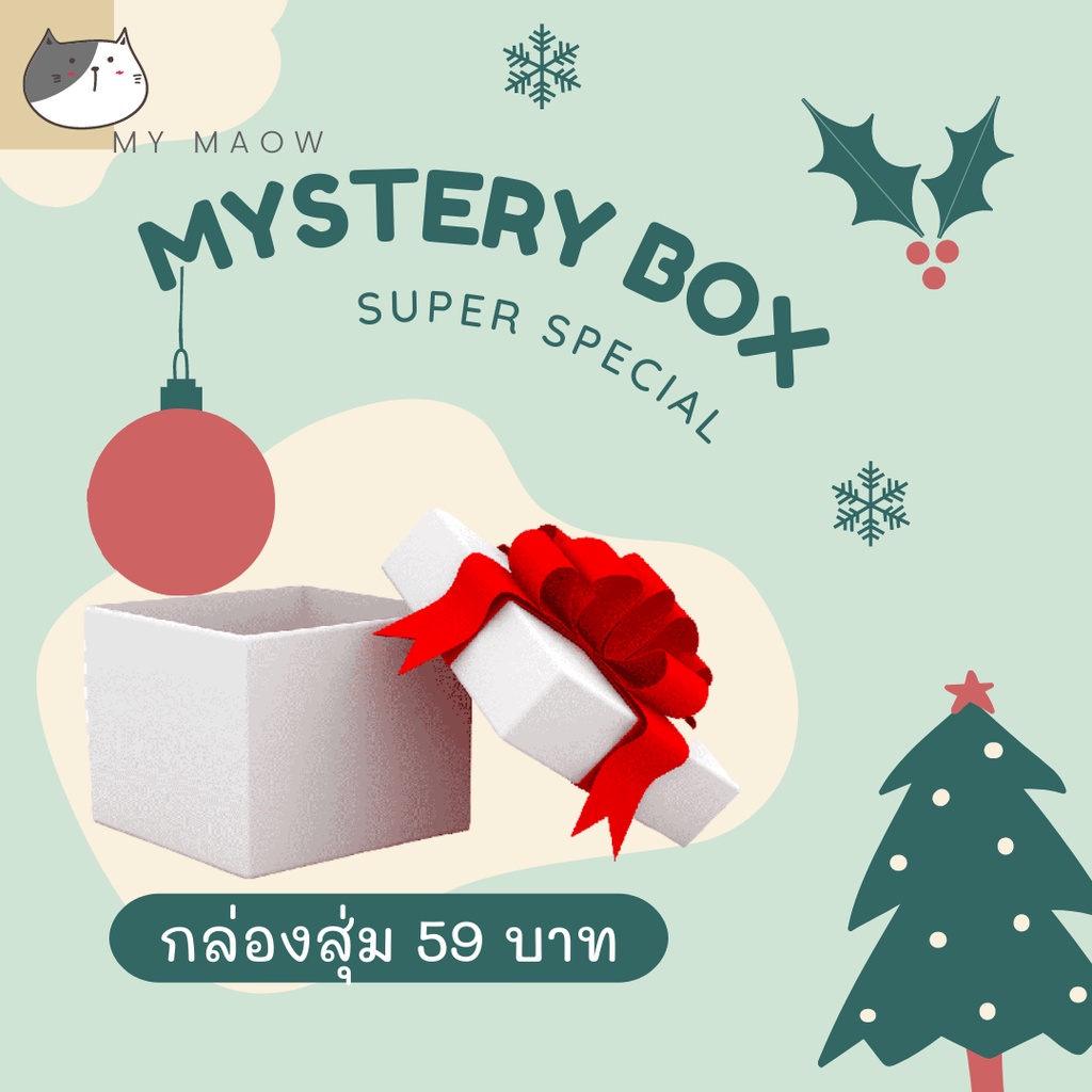 MM CAT // กล่องสุ่ม กล่องสุ่มสำหรับสัตว์เลี้ยง Mystery Box